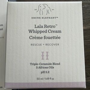 Drunk Elephant Lala Retro Whipped Cream - Lavender and White